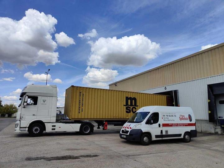 Pneumatique poids lourds Bourdainville